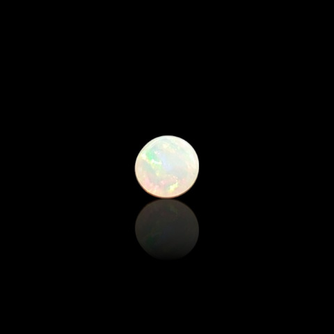 Opal from Ethiopia cabochon fi 6 mm no. 831 Opal from Ethiopia cabochon fi 6 mm no. 831