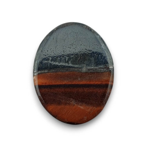 Tiger's eye red cabochon 21x17 mm no. 38 Tiger's eye red cabochon 21x17 mm no. 38