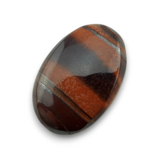Tygrysie oko czerwone kaboszon 25x17 mm nr 28