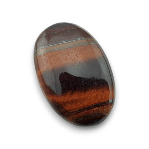 Tiger's eye red cabochon 25x17 mm no. 28 Tiger's eye red cabochon 25x17 mm no. 28