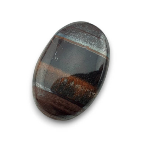 Tygrysie oko czerwone kaboszon 26x18 mm nr 27 Tygrysie oko czerwone kaboszon 26x18 mm nr 27