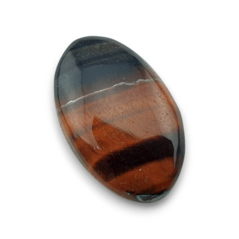 Tiger's eye red cabochon 27x17 mm no. 12 Tiger's eye red cabochon 27x17 mm no. 12