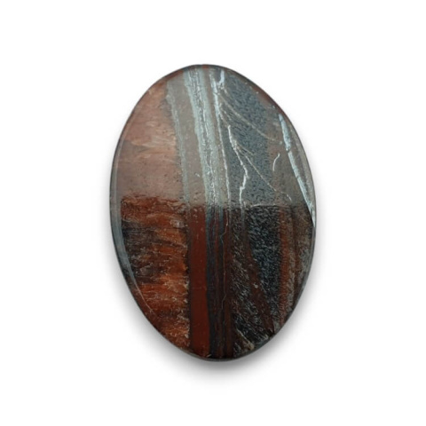 Tiger's eye red cabochon 33x23 mm no. 18 Tiger's eye red cabochon 33x23 mm no. 18