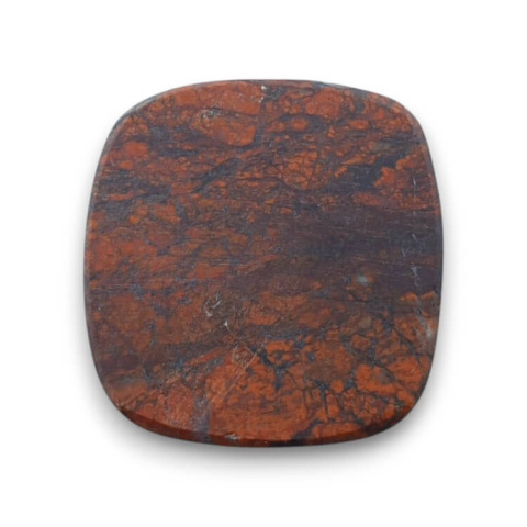 Jaspis czerwony kaboszon 21x20 mm nr 37 Jaspis czerwony kaboszon 21x20 mm nr 37