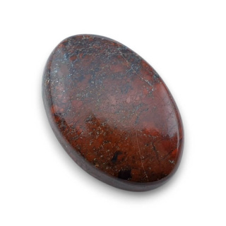 Jasper red cabochon 26x18 mm no. 77