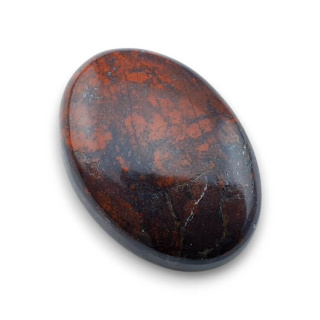 Jasper red cabochon 27x19 mm no. 22