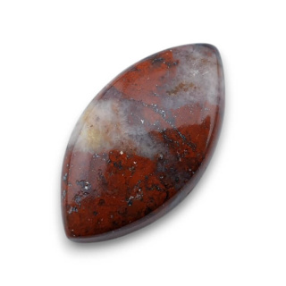 Jasper red cabochon 29x16 mm no. 73