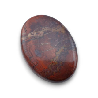 Red jasper cabochon 32x23 mm no 48