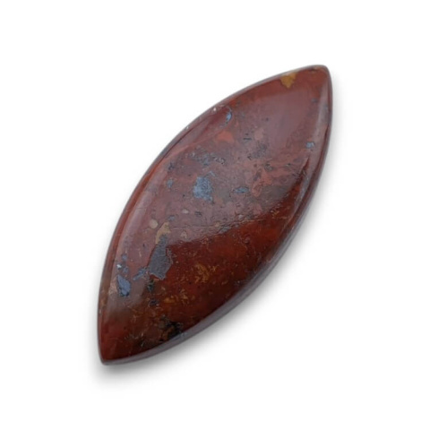 Red jasper cabochon 34x14 mm no 74 Red jasper cabochon 34x14 mm no 74