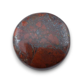 Red jasper cabochon fi 21 mm no 69