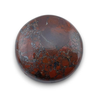 Red jasper cabochon fi 21 mm no 71
