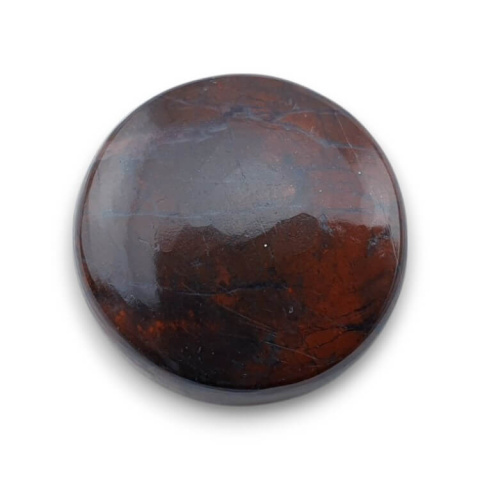 Red jasper cabochon dia. 21 mm no 76 Red jasper cabochon dia. 21 mm no 76