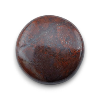 Red jasper cabochon fi 22x mm no 42