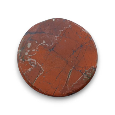 Red jasper cabochon fi 22 mm no 44 Red jasper cabochon fi 22 mm no 44