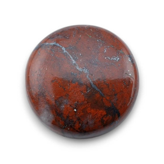 Red jasper cabochon fi 22 mm no 54