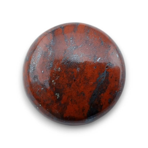 Red jasper cabochon fi 22 mm no 56 Red jasper cabochon fi 22 mm no 56