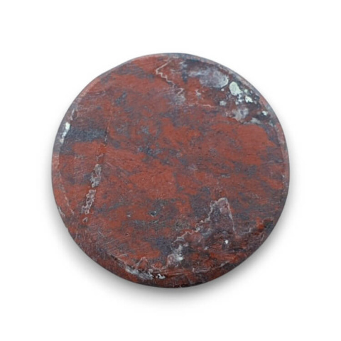 Red jasper cabochon fi 22 mm no 56 Red jasper cabochon fi 22 mm no 56