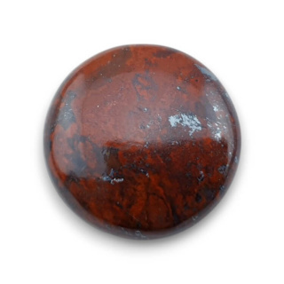 Red jasper cabochon fi 22 mm no 78
