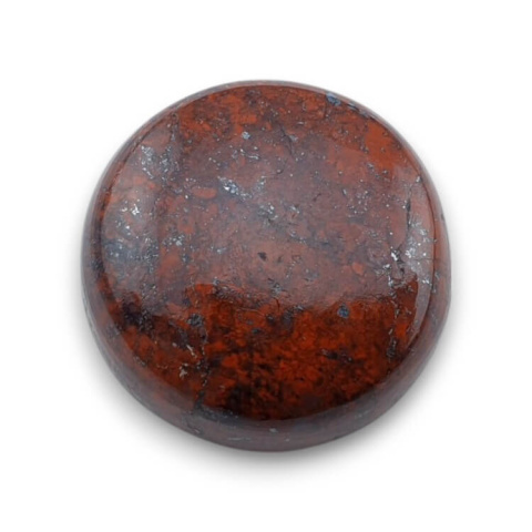 Red jasper cabochon fi 23 mm no 51 Red jasper cabochon fi 23 mm no 51