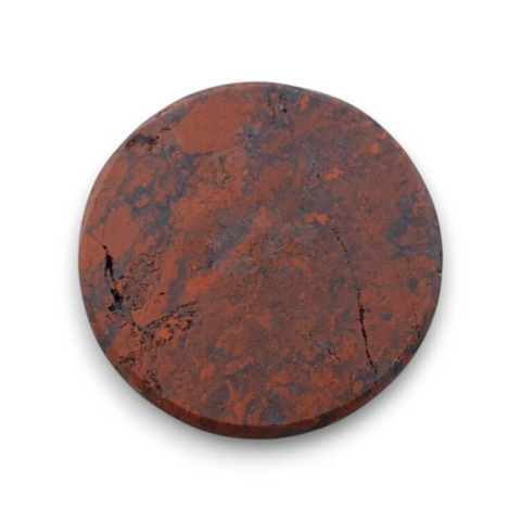 Red jasper cabochon fi 23 mm no 51 Red jasper cabochon fi 23 mm no 51
