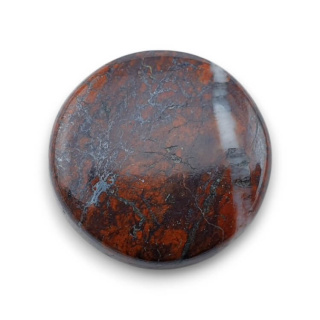 Red jasper cabochon fi 23 mm no 64