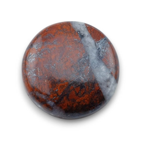 Red jasper cabochon fi 23 mm no 67 Red jasper cabochon fi 23 mm no 67