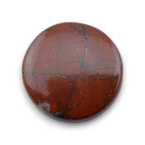 Red jasper cabochon fi 23 mm no 75 Red jasper cabochon fi 23 mm no 75