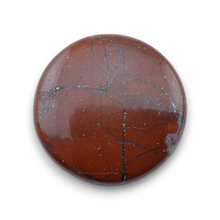 Red jasper cabochon fi 23 mm no 75