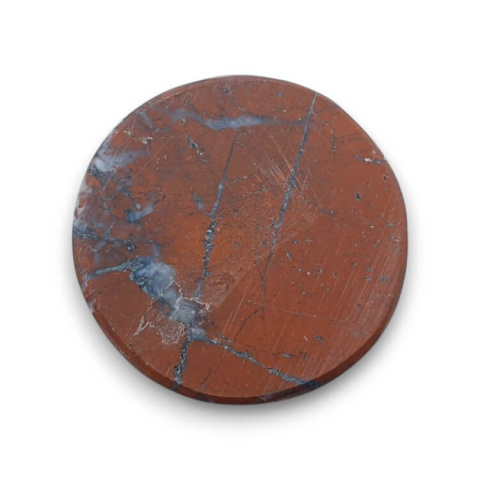 Red jasper cabochon fi 23 mm no 75 Red jasper cabochon fi 23 mm no 75
