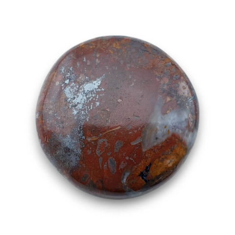 Red jasper cabochon dia. 27 mm no 36 Red jasper cabochon dia. 27 mm no 36