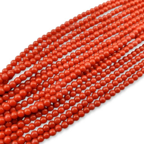 Synthetic coral ball 3 mm cord Synthetic coral ball 3 mm cord