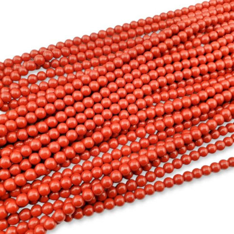 Synthetic coral ball 6 mm cord Synthetic coral ball 6 mm cord