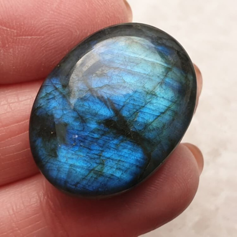 Labradorite cabochon 29x22 mm no. A957 Labradorite cabochon 29x22 mm no. A957