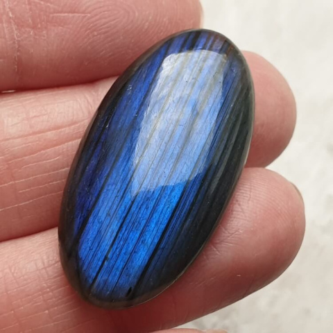 Labradorite cabochon 34x18 mm no. A997 Labradorite cabochon 34x18 mm no. A997