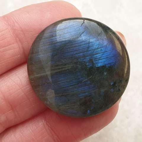 Labradorite cabochon fi 32 mm no B26 Labradorite cabochon fi 32 mm no B26