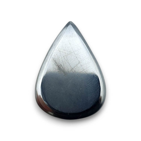 Noble shungite 23x16 mm No 74 Noble shungite 23x16 mm No 74