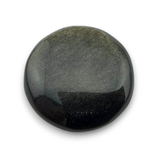 Gold obsidian cabochon fi 22 mm no 63
