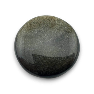 Gold obsidian cabochon fi 23 mm no 56