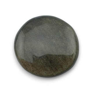 Gold obsidian cabochon fi 24 mm no 26