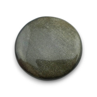 Gold obsidian cabochon fi 24 mm no 47