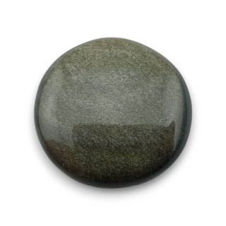 Gold obsidian cabochon fi 24 mm no 60