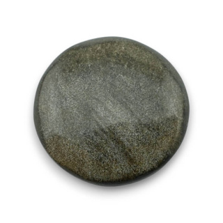 Gold obsidian cabochon fi 24 mm no 61