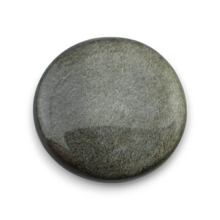 Gold obsidian cabochon fi 25 mm no 46