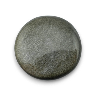 Gold obsidian cabochon fi 26 mm no 35