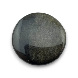 Gold obsidian cabochon fi 26 mm no 43