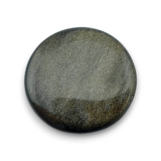 Gold obsidian cabochon fi 26 mm no 50
