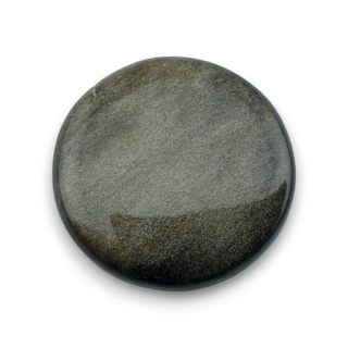 Gold obsidian cabochon fi 26 mm no 50