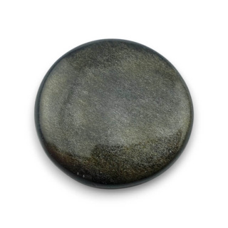 Gold obsidian cabochon fi 26 mm no 54
