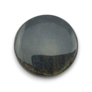 Gold obsidian cabochon fi 26 mm no 57