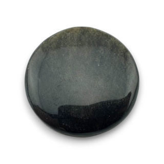 Gold obsidian cabochon fi 26 mm no 57